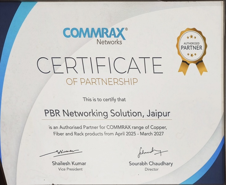 Partnership Certificate First