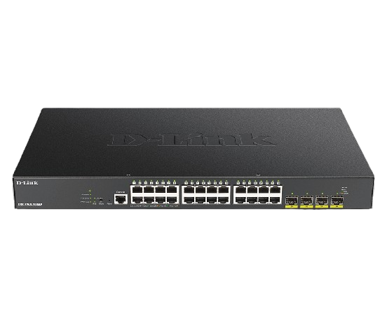 28-Port 10-Gigabit Smart Managed PoE Switch DGS-1250-28XMP