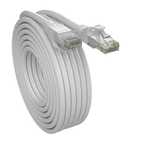 Ethernet Cable 10 m PATCH CORD CAT6 Cable  (Compatible with computer,PC ,Laptop, Grey)