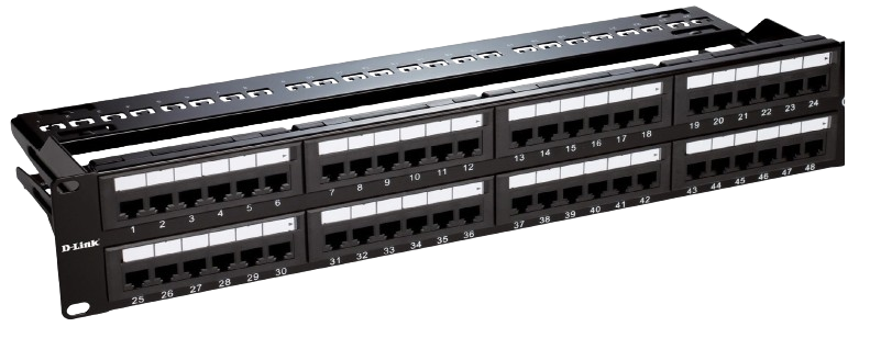 D-LINK 48-Port Ethernet Patch Panel